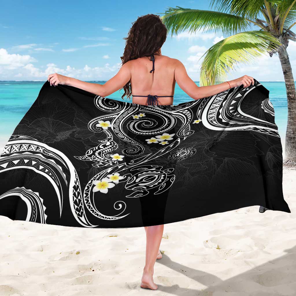 Polynesia Tribal Sarong Tentacles Plumeria