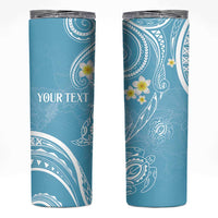 Polynesia Tribal Skinny Tumbler Turquoise Plumeria Tentacles LT7 Turquoise - Polynesian Pride