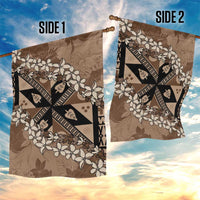 Bula Fiji Plumeria Tagimoucia Salusalu Mocha Garden Flag Kaiviti Masi LT7 - Polynesian Pride