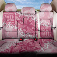 Bula Fiji Plumeria Tagimoucia Salusalu Pink Back Car Seat Cover Kaiviti Masi LT7 One Size Pink - Polynesian Pride
