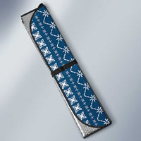 Women's Day Samoa Malu Tattoo Inspired Mix Teuila Auto Sun Shade Royal Blue