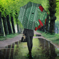 Women's Day Samoa Malu Tattoo Inspired Mix Teuila Umbrella Sage Green