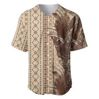 Women's Day Samoa Malu Tattoo Inspired Mix Teuila Baseball Jersey Vintage Tapa