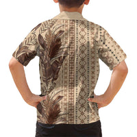 Women's Day Samoa Malu Tattoo Inspired Mix Teuila Family Matching Mermaid Dress and Hawaiian Shirt Vintage Tapa LT7 - Polynesian Pride
