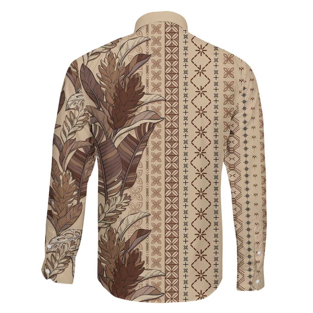 Women's Day Samoa Malu Tattoo Inspired Mix Teuila Family Matching Off Shoulder Maxi Dress and Hawaiian Shirt Vintage Tapa LT7 - Polynesian Pride