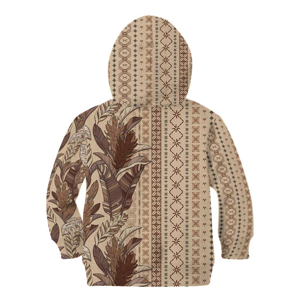 Women's Day Samoa Malu Tattoo Inspired Mix Teuila Kid Hoodie Vintage Tapa