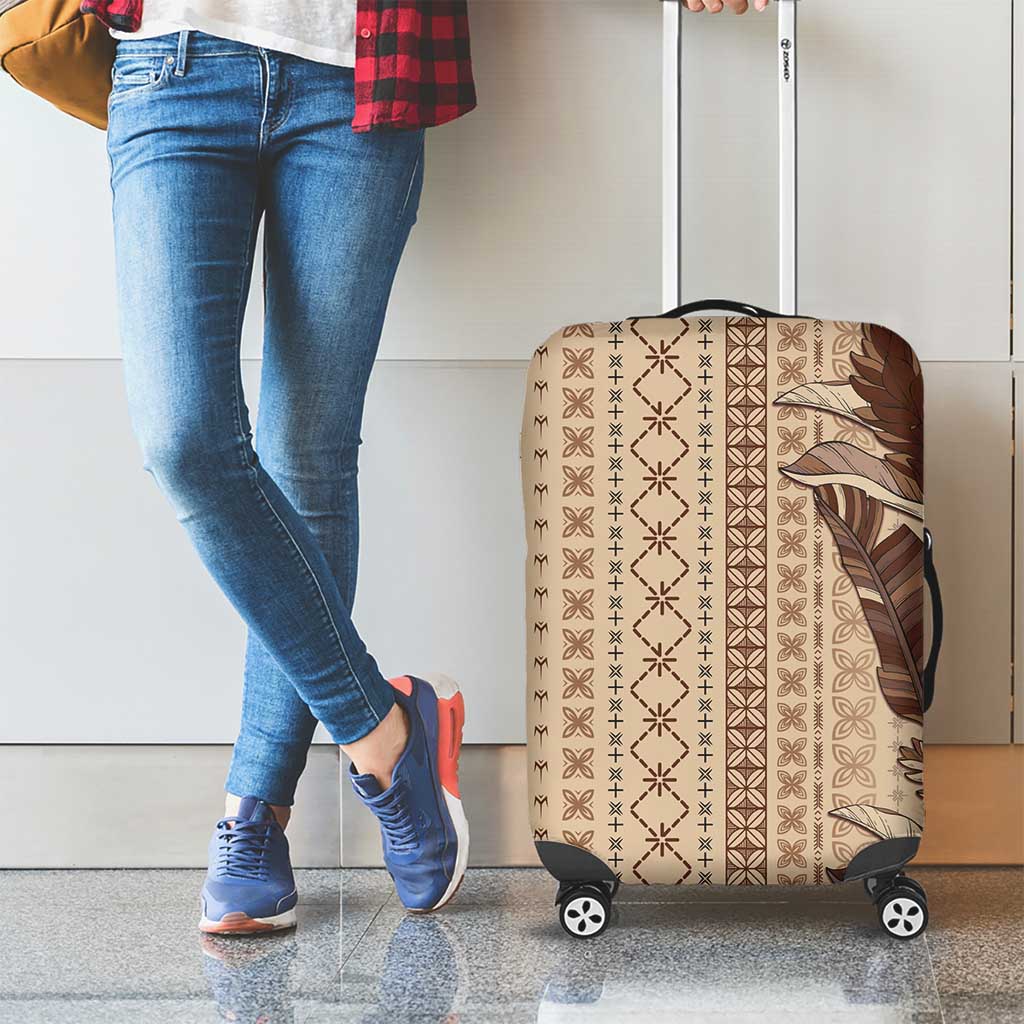 Women's Day Samoa Malu Tattoo Inspired Mix Teuila Luggage Cover Vintage Tapa