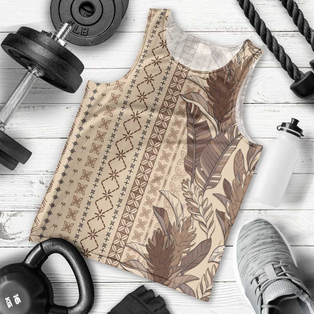 Women's Day Samoa Malu Tattoo Inspired Mix Teuila Men Tank Top Vintage Tapa