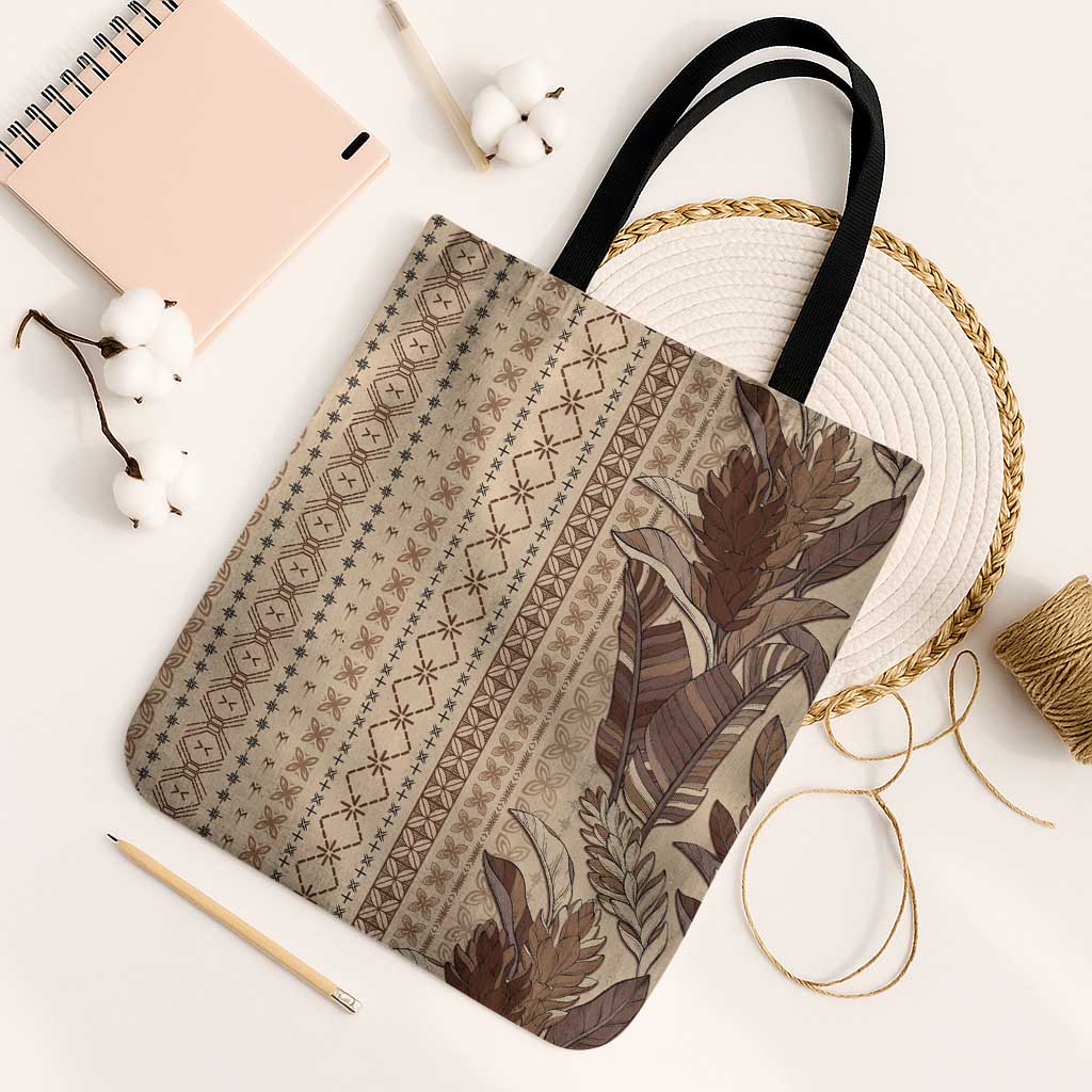 Women's Day Samoa Malu Tattoo Inspired Mix Teuila Tote Bag Vintage Tapa