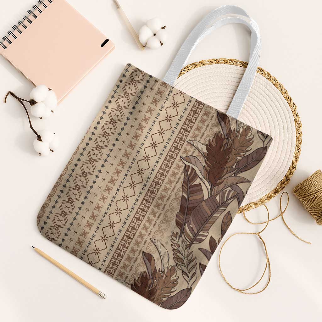 Women's Day Samoa Malu Tattoo Inspired Mix Teuila Tote Bag Vintage Tapa