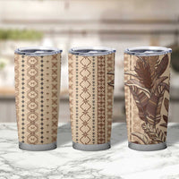 Women's Day Samoa Malu Tattoo Inspired Mix Teuila Tumbler Cup Vintage Tapa