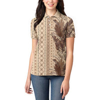 Women's Day Samoa Malu Tattoo Inspired Mix Teuila Women Polo Shirt Vintage Tapa