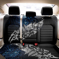 Maori Matariki Back Car Seat Cover Landscape Styled Fern - Galaxy