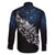 Maori Matariki Family Matching Mermaid Dress and Hawaiian Shirt Landscape Styled Fern - Galaxy