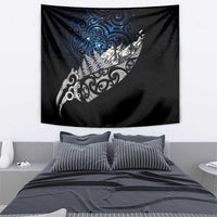 Maori Matariki Tapestry Landscape Styled Fern - Galaxy