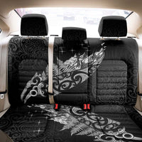 Maori Matariki Back Car Seat Cover Landscape Styled Fern - Monochrome