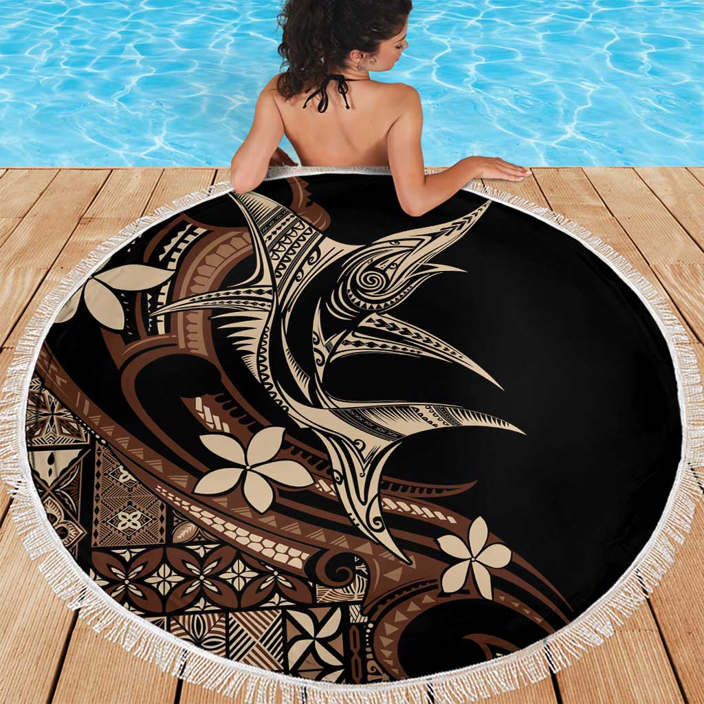 Samoa Manuia le Aso Tuto'atasi Beach Blanket Siapo Mamanu Mix Tatau Marlin