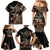 Samoa Manuia le Aso Tuto'atasi Family Matching Mermaid Dress and Hawaiian Shirt Siapo Mamanu Mix Tatau Marlin