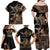 Samoa Manuia le Aso Tuto'atasi Family Matching Off Shoulder Maxi Dress and Hawaiian Shirt Siapo Mamanu Mix Tatau Marlin