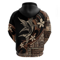 Samoa Manuia le Aso Tuto'atasi Hoodie Siapo Mamanu Mix Tatau Marlin
