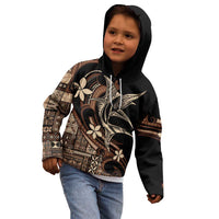 Samoa Manuia le Aso Tuto'atasi Kid Hoodie Siapo Mamanu Mix Tatau Marlin