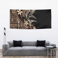 Samoa Manuia le Aso Tuto'atasi Tapestry Siapo Mamanu Mix Tatau Marlin