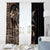 Samoa Manuia le Aso Tuto'atasi Window Curtain Siapo Mamanu Mix Tatau Marlin