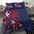 Samoa Manuia le Aso Tuto'atasi Bedding Set Siapo Mamanu Mix Tatau Marlin - Flag Color