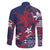 Samoa Manuia le Aso Tuto'atasi Family Matching Mermaid Dress and Hawaiian Shirt Siapo Mamanu Mix Tatau Marlin - Flag Color