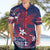 Samoa Manuia le Aso Tuto'atasi Hawaiian Shirt Siapo Mamanu Mix Tatau Marlin - Flag Color