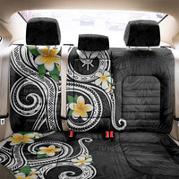 Kanaka Maoli Hawaii Plumeria Back Car Seat Cover Dancing Tentacles Black Style