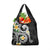 Kanaka Maoli Hawaii Plumeria Grocery Bag Dancing Tentacles Black Style