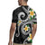 Kanaka Maoli Hawaii Plumeria Rugby Jersey Dancing Tentacles Black Style