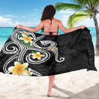 Kanaka Maoli Hawaii Plumeria Sarong Dancing Tentacles Black Style
