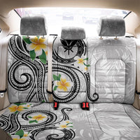 Kanaka Maoli Hawaii Plumeria Back Car Seat Cover Dancing Tentacles White Style
