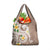 Kanaka Maoli Hawaii Plumeria Grocery Bag Dancing Tentacles Beige Style