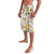 Kanaka Maoli Hawaii Plumeria Lavalava Dancing Tentacles Beige Style