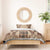 Bula Fiji Vintage Bedding Set Brown Masi Motifs