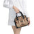 Bula Fiji Vintage Shoulder Handbag Brown Masi Motifs