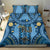 Bula Fiji Vintage Bedding Set Prussian Blue Masi Motifs