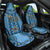 Bula Fiji Vintage Car Seat Cover Prussian Blue Masi Motifs