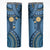 Bula Fiji Vintage Skinny Tumbler Prussian Blue Masi Motifs