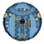 Bula Fiji Vintage Spare Tire Cover Prussian Blue Masi Motifs