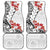 Bula Fiji Day Car Mats Tagimaucia on Masi Pattern