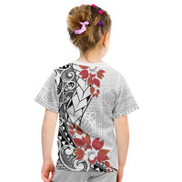 Bula Fiji Day Kid T Shirt Tagimaucia on Masi Pattern LT7 - Polynesian Pride