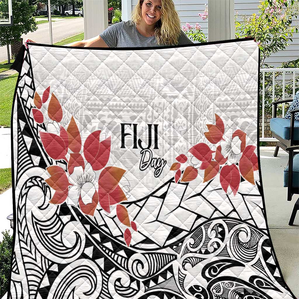 Bula Fiji Day Quilt Tagimaucia on Masi Pattern