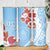 Bula Fiji Day Skinny Tumbler Tagimaucia on Masi Pattern - Turquoise