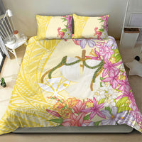 Aloha Hawaii Kanaka Makahiki Bedding Set Akua Loa - Festive Golden Sand LT7 - Polynesian Pride