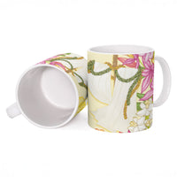 Aloha Hawaii Kanaka Makahiki Ceramic Mug Akua Loa - Festive Golden Sand LT7 - Polynesian Pride