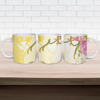 Aloha Hawaii Kanaka Makahiki Ceramic Mug Akua Loa - Festive Golden Sand LT7 - Polynesian Pride